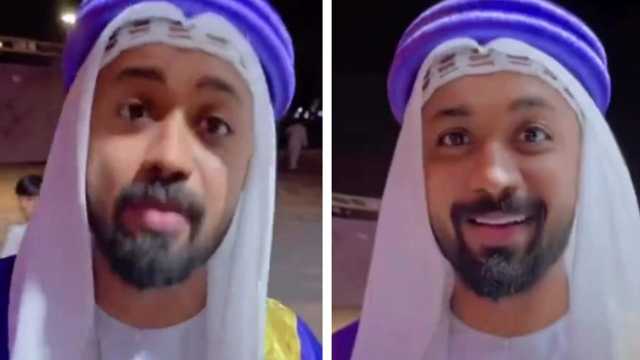 مشجع العين الإماراتي قبل مواجهة النصر : أي فريق لونه أصفر بنخلص عليه .. فيديو