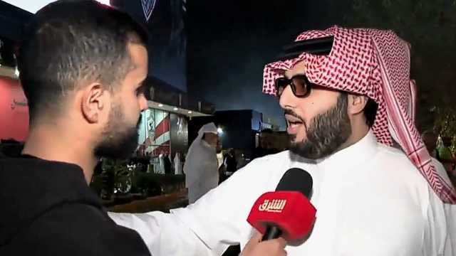 تصريحات تركي آل الشيخ حول شراكته مع رونالدو واحتفاله بأهداف الأهلي المصري .. فيديو