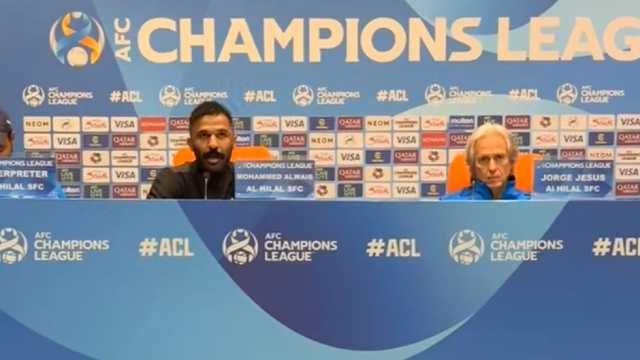العويس : مواجهة الغد صعبة وأنا جاهز ومتمارس للعب المباريات الكبرى .. فيديو