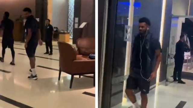 مشجع ممازحاً البليهي: تعرف رونالدو ؟ .. فيديو