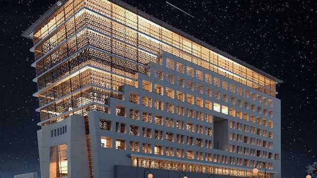 لقطات حديثة من التصاميم النهائية لمشروع برج فندقي إداري تجاري في المدينة المنورة .. صور