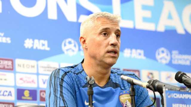 مدرب العين : الهلال خصم صعب وحظوظنا متساوية معه