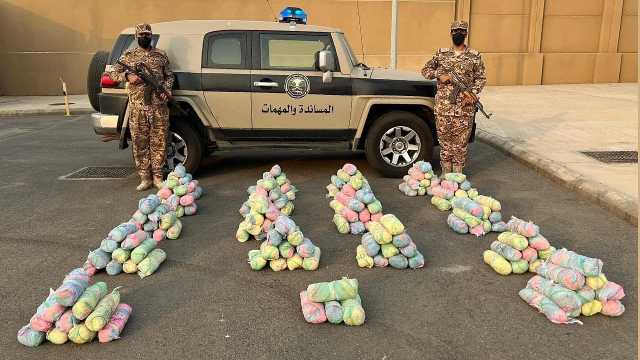 إحباط تهريب نبات القات المخدر في جازان