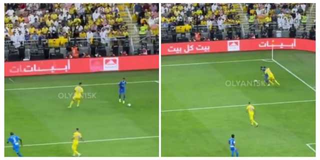 سلمان الفرج يتلاعب بـ رونالدو  .. فيديو