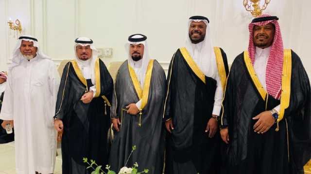 عائلة بورشيد تحتفل بزفاف ابنها على كريمة عائلة الذكرالله.. صور