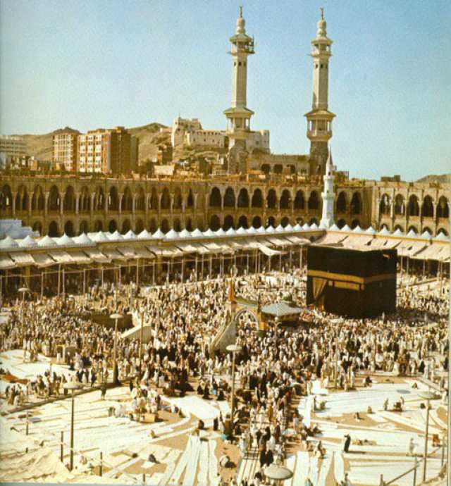 صورة قديمة للمسجد الحرام