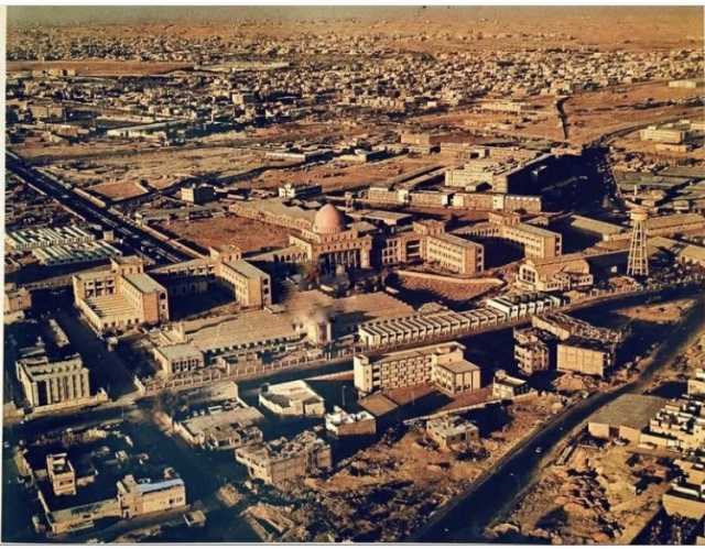 الجزء الشمالي من حي العمل بالرياض