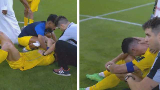 رونالدو ينهار باكيًا عقب خسارة كأس الملك .. فيديو