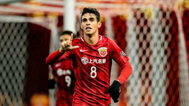 أوسكار يقترب من دوري الدوشن