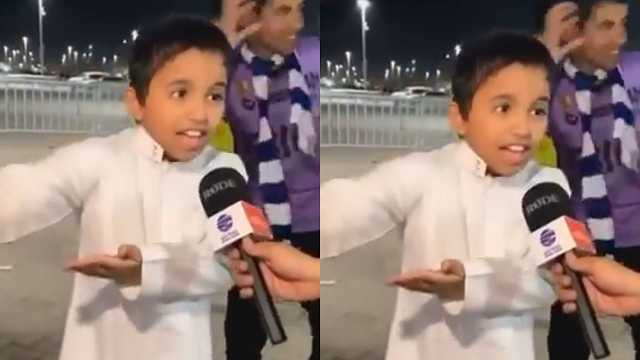 طفل نصراوي : ما أريد رونالدو يلعب في فريقي هو بيستاهل فريق أكبر .. فيديو