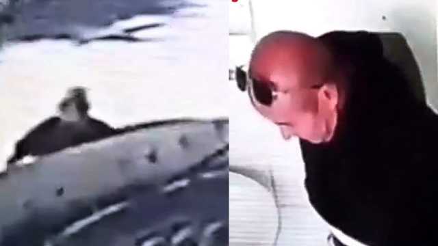 بسيارة باسات حديثة .. شخص يسرق صابون من مسجد ويفر هاربًا .. فيديو