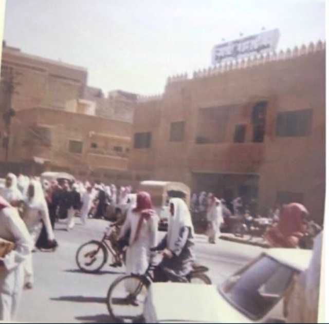 صورة نادرة لمعهد امام الدعوة بدخنة بالسبعينات الميلادية