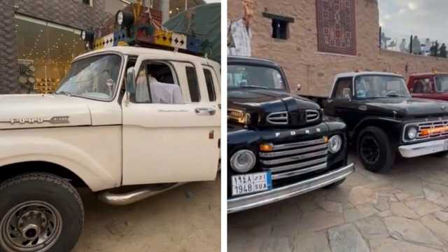 رحلة بسيارات كلاسيكية من ‎القصيم إلى ‎النماص ..فيديو