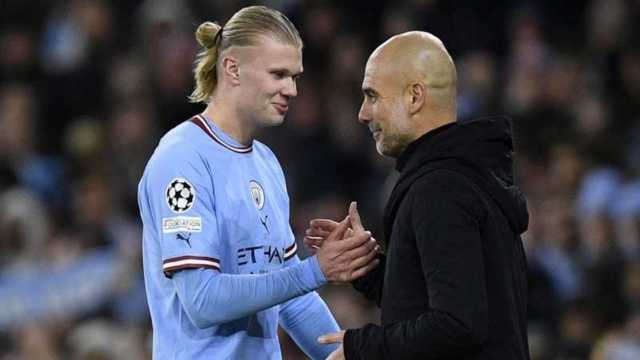 مانشستر سيتي يربط مستقبل هالاند بـ غوارديولا بـ”بند غريب”