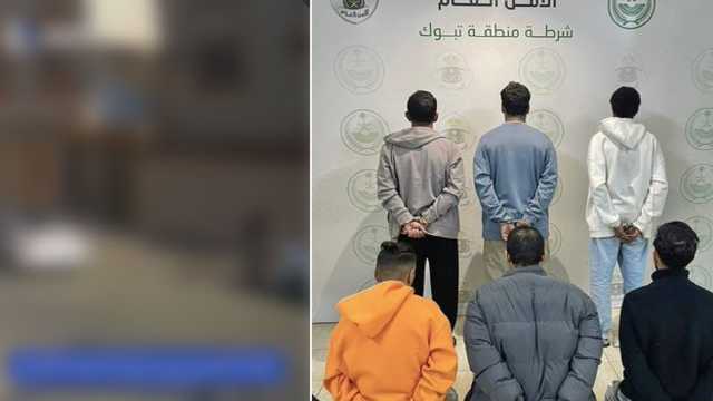القبض على أطراف حادثة حرق مركبة بمكان عام في تبوك.. فيديو
