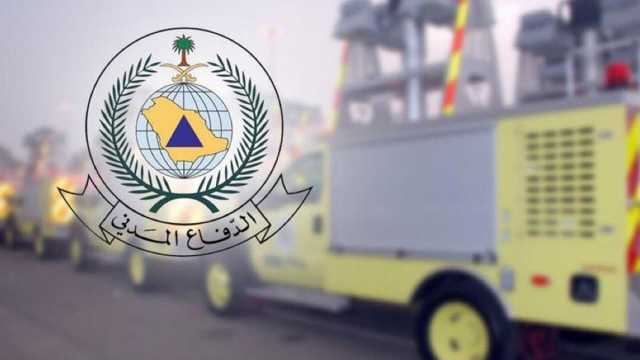 إنقاذ شخص احتجز في سيل داخل مركبة بالرياض