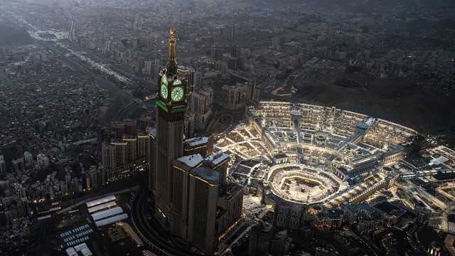مشاهد جوية للمسجد الحرام ليلة 27 رمضان.. صور