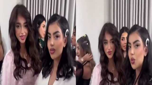 شبيهة جورجينا في غبقة نهى نبيل.. فيديو