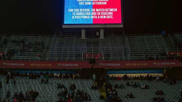 الاتحاد الاسباني يرفض استئناف برشلونة وأوساسونا
