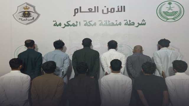 ضبط 12 وافدًا استغلوا أطفال ونساء في التسول.. فيديو