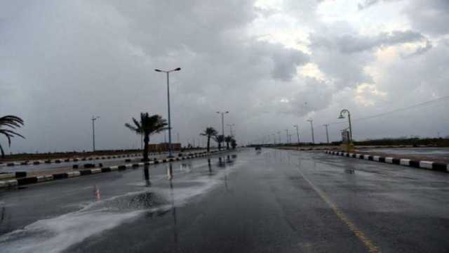 البيئة تسجّل أعلى كمية أمطار في الشقيق بدومة الجندل