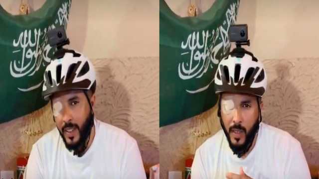 شاب: فقدت بصري ودخلت في غيبوبة 18 يومًا بسبب الألعاب النارية.. فيديو