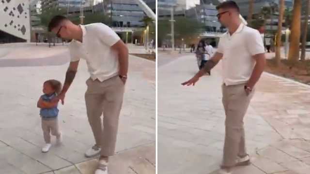 أحدث ظهور لسافيتش برفقة عائلته .. فيديو