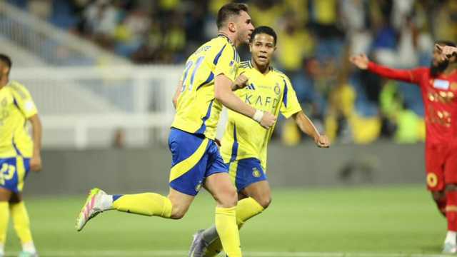 النصر يفوز على ضمك بثلاثية.. فيديو