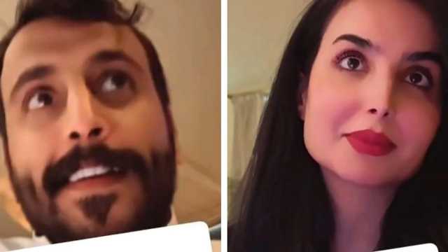 صالحة القحطاني تفاجئ زوجها برد عفوي: ذهبي ومالي فدى لك.. فيديو