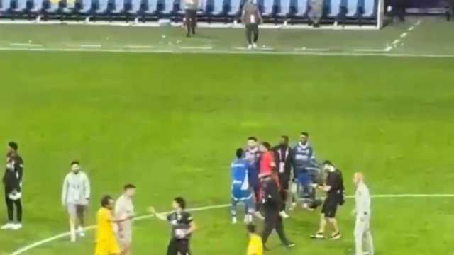 سالم الدوسري والحربي يجبران ميتروفيتش على الاحتفال.. فيديو
