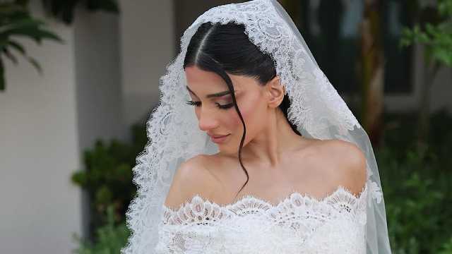 نارين بيوتي تشارك أولى صور حفل الزفاف .. صور