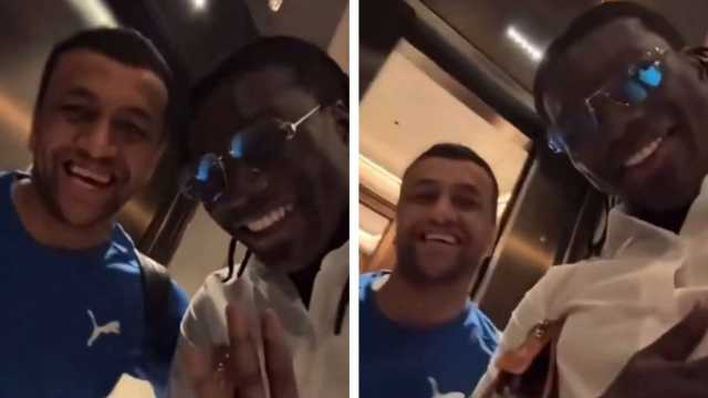 غوميز يتواجد في معسكر الهلال قبل مواجهة الأهلي.. فيديو