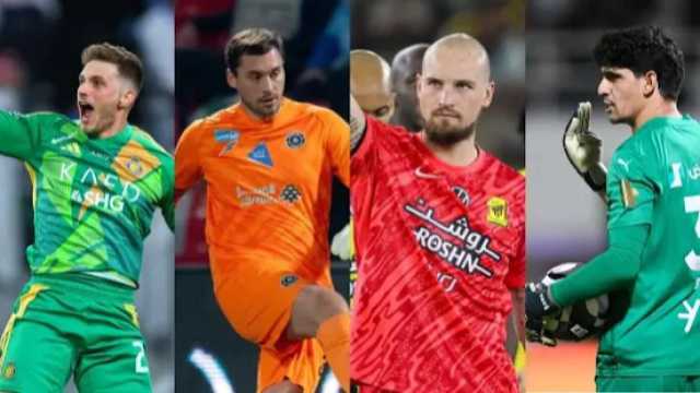 ثلاثي الاتحاد والشباب والنصر ضمن أفضل حراس العالم