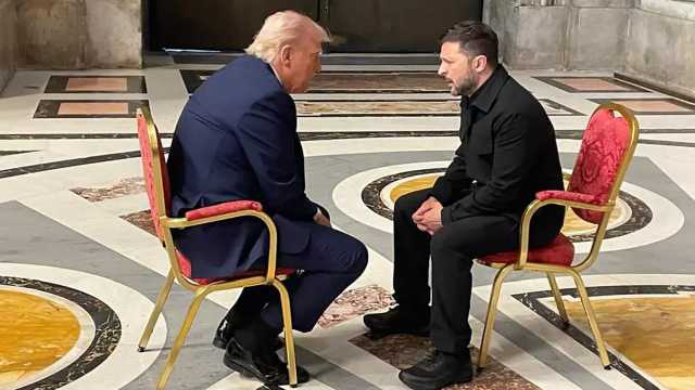 ترامب وزيلينسكي يتقابلان مجددًا بعد آخر مشادة بينهما .. صور