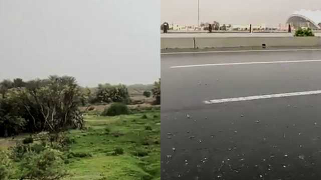 الطائف تكتسي حُلة المطر: أجواء ساحرة تعم المدينة.. فيديو