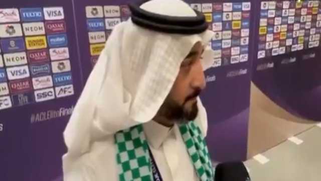 الغامدي: هذه نسخة مختلفة من الأهلي وبإذن الله نحتفل باللقب.. فيديو