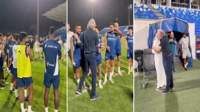جيسوس يودع الهلال بالحب.. فيديو