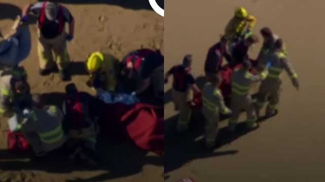 نجاة 3 ركاب من موت محقق بعد تحطم مروحيتهم