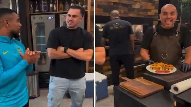مالكوم يستمتع بإجازته في البرازيل.. فيديو