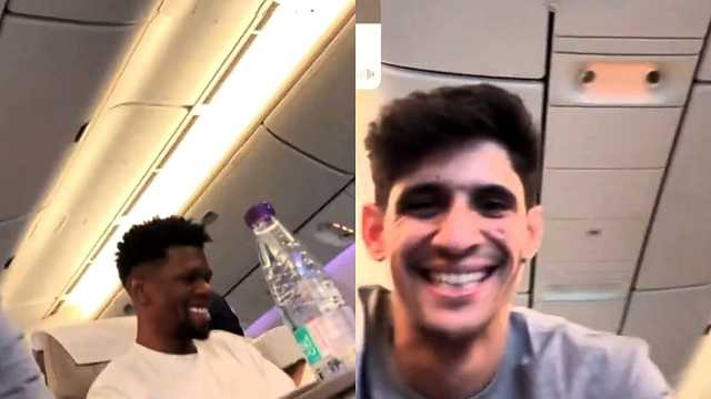 بونو والربيعي يغادران سويًا إلى الدار البيضاء.. فيديو
