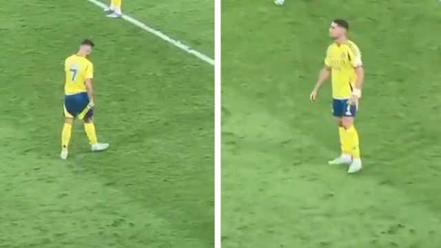 غضب رونالدو بعد هدف الاتحاد القاتل في شباك النصر.. فيديو