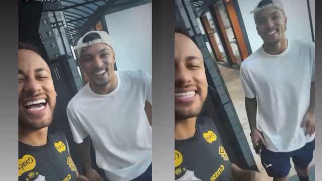 ماركوس ليوناردو برفقة نيمار سوياً في البرازيل.. فيديو