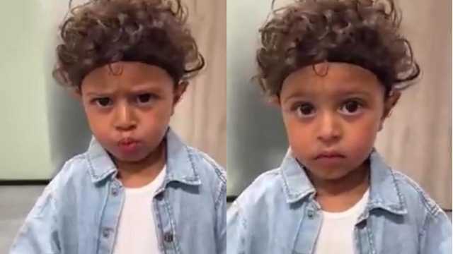 خليفة الدوسري يمازح نجل لودي في مشهد عفوي.. فيديو