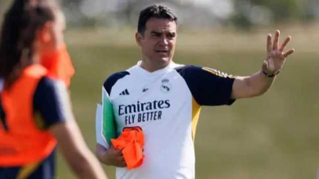 ريال مدريد ينهي تعاقده مع مدرب السيدات
