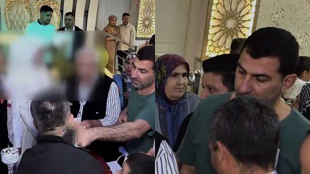 شاب يسرق الأموال من حفلي زفاف دون أن يثير الشكوك .. فيديو