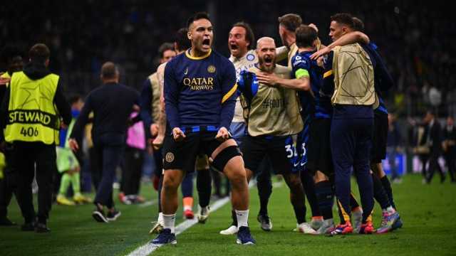 انتر ميلان يتأهل لنهائي دوري أبطال أوروبا