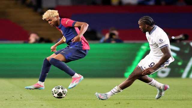 برشلونة وإنتر ميلان يتعادلان في دوري أبطال أوروبا