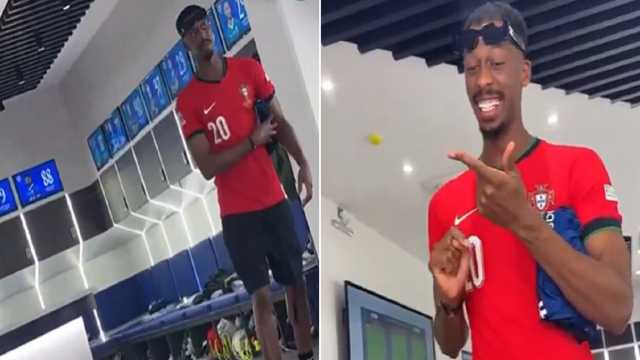 كنو يقلد حركات كانسيلو بملابس البرتغال .. فيديو