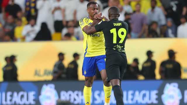 مدة إيقاف ديابي بعد طرده ضد النصر