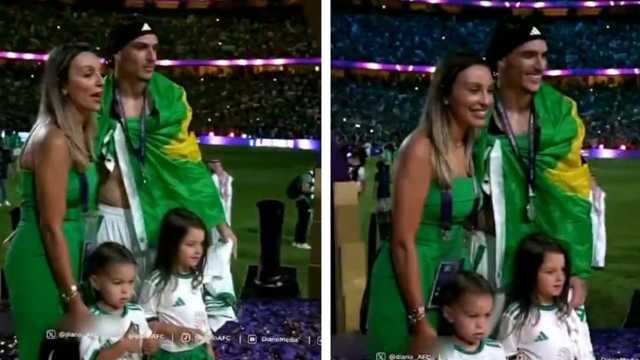 آيبانيز يحتفل مع عائلته بتتويج الأهلي بدوري آسيا للنخبة.. فيديو